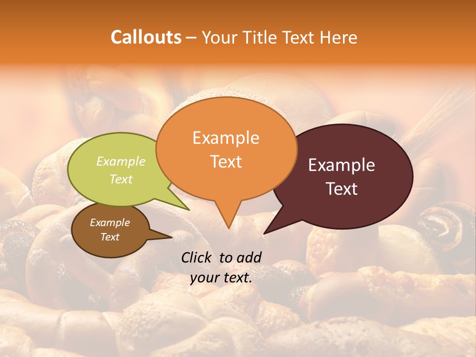 Bakery Baker Cereal PowerPoint Template