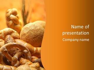 Baker Group Cereal PowerPoint Template