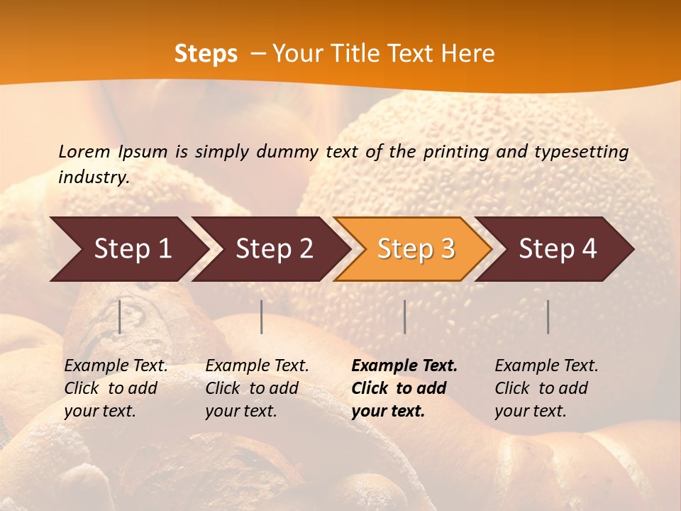 Baker Group Cereal PowerPoint Template