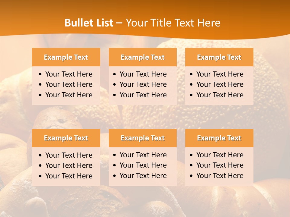 Baker Group Cereal PowerPoint Template