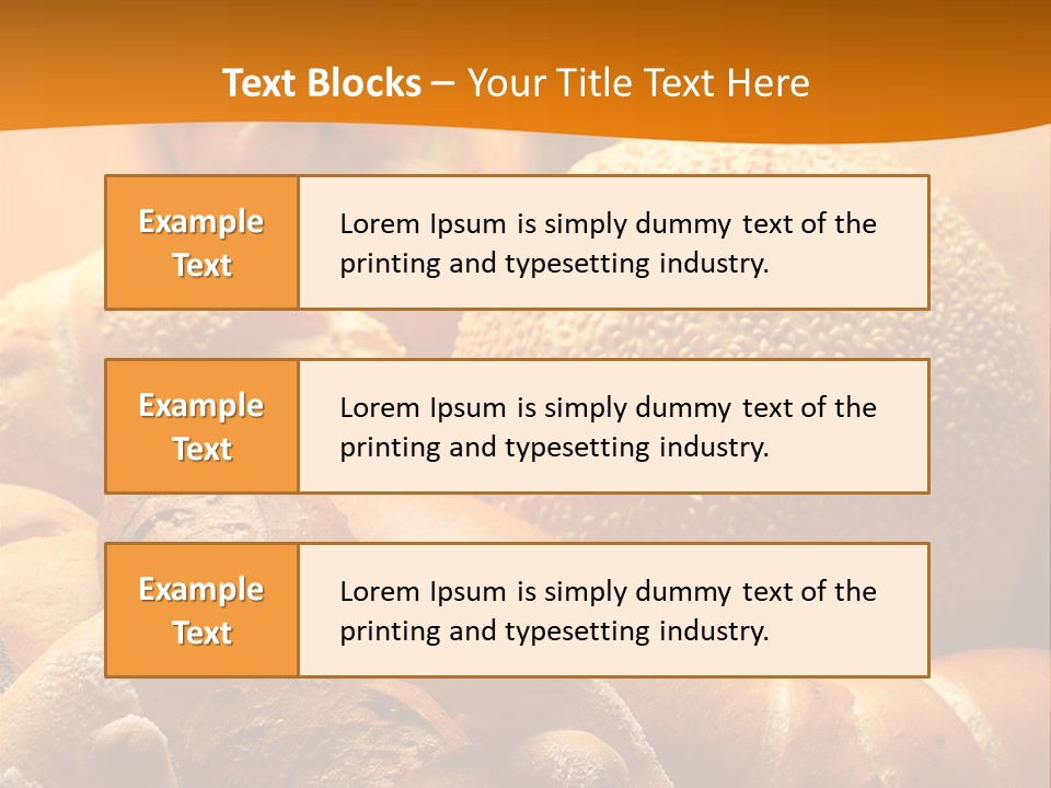 Baker Group Cereal PowerPoint Template