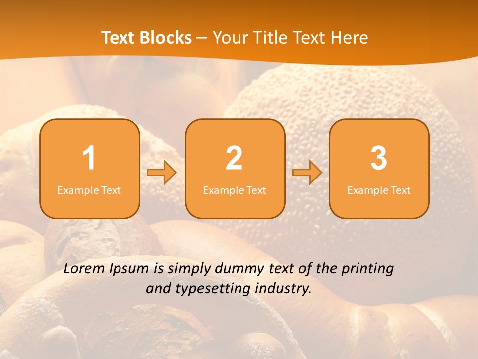 Baker Group Cereal PowerPoint Template