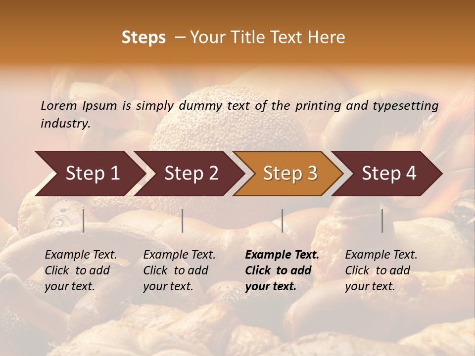 Bread Baker Cereal PowerPoint Template