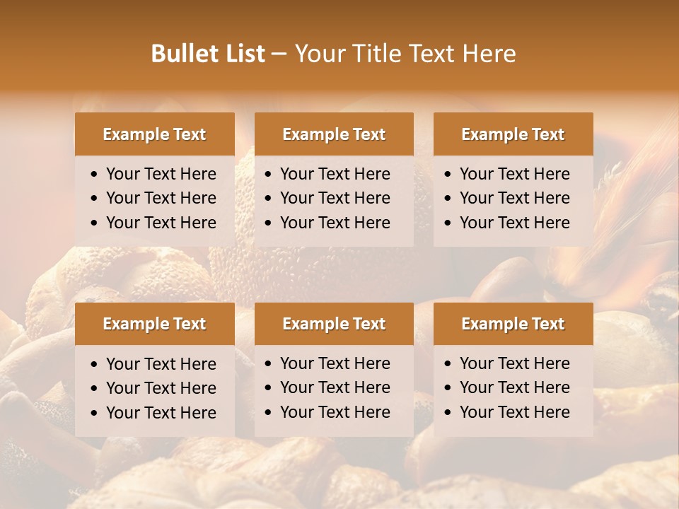 Bread Baker Cereal PowerPoint Template