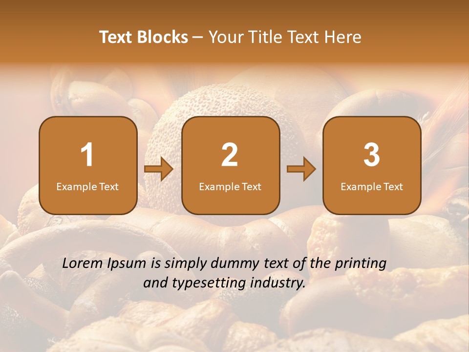 Bread Baker Cereal PowerPoint Template