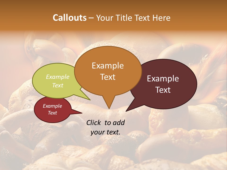 Bread Baker Cereal PowerPoint Template