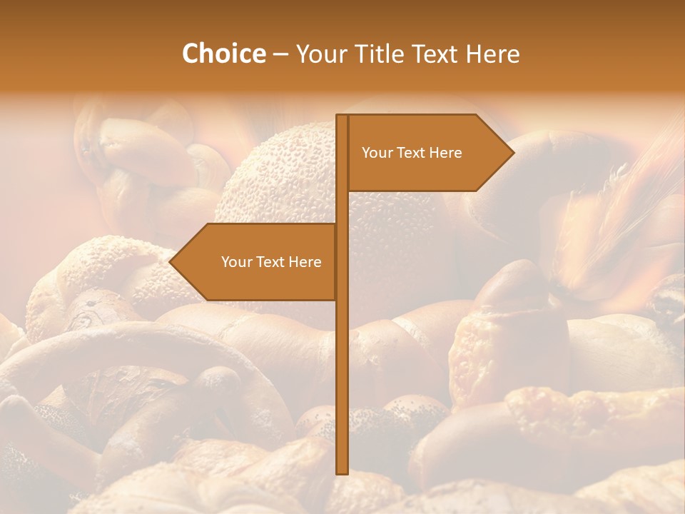 Bread Baker Cereal PowerPoint Template