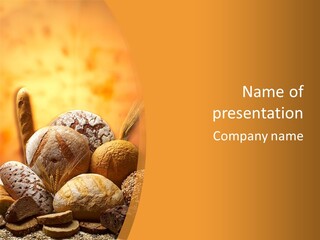 Bread Fresh Baker PowerPoint Template