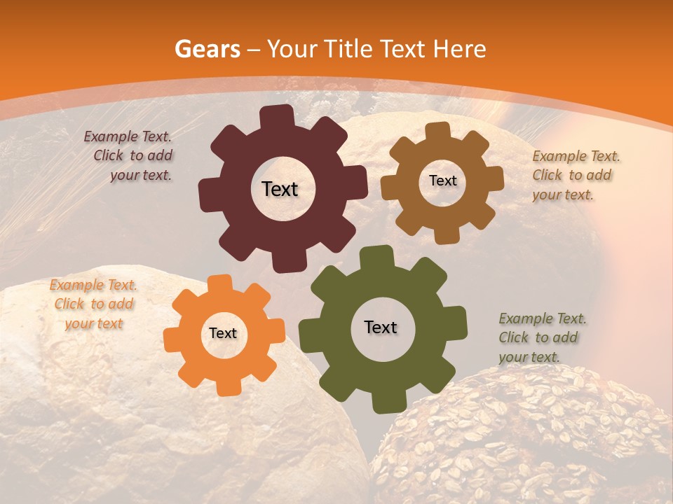 Fresh Baker Food PowerPoint Template