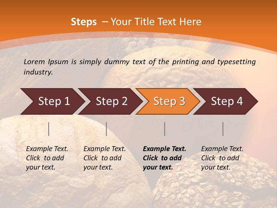 Fresh Baker Food PowerPoint Template