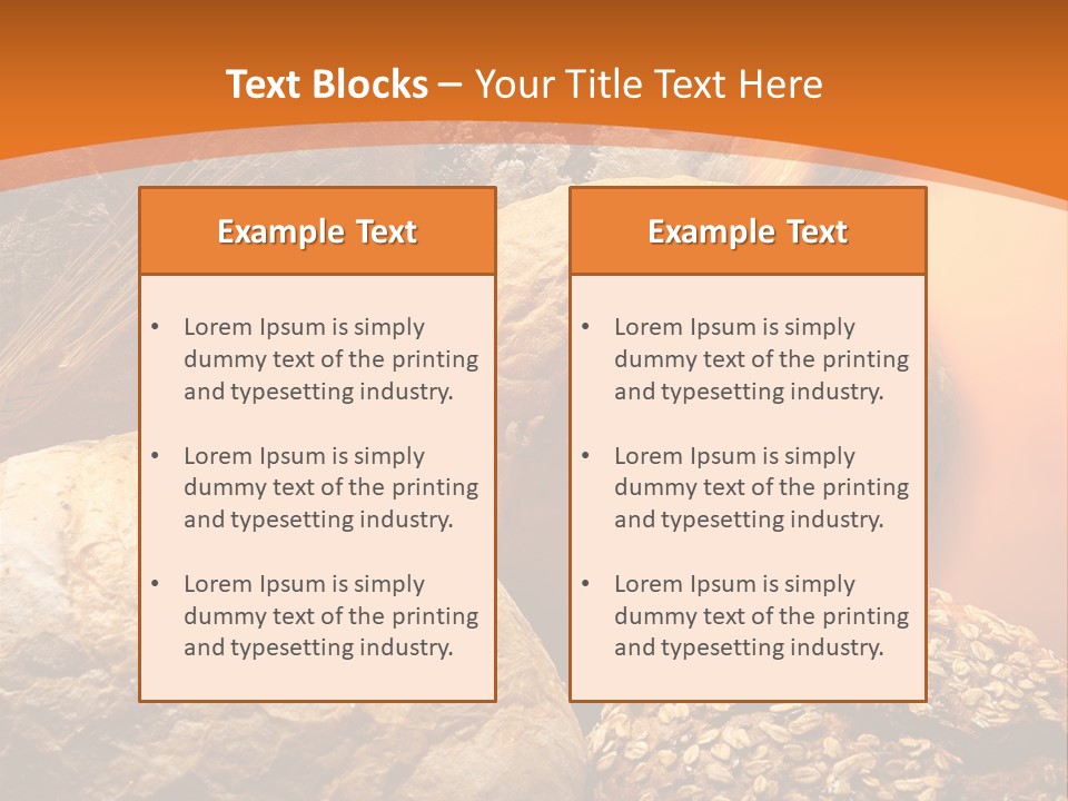 Fresh Baker Food PowerPoint Template