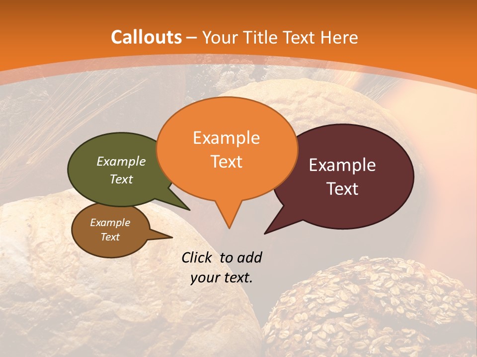 Fresh Baker Food PowerPoint Template