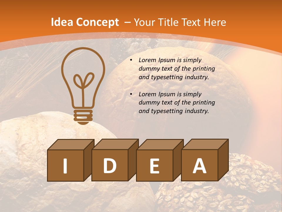 Fresh Baker Food PowerPoint Template