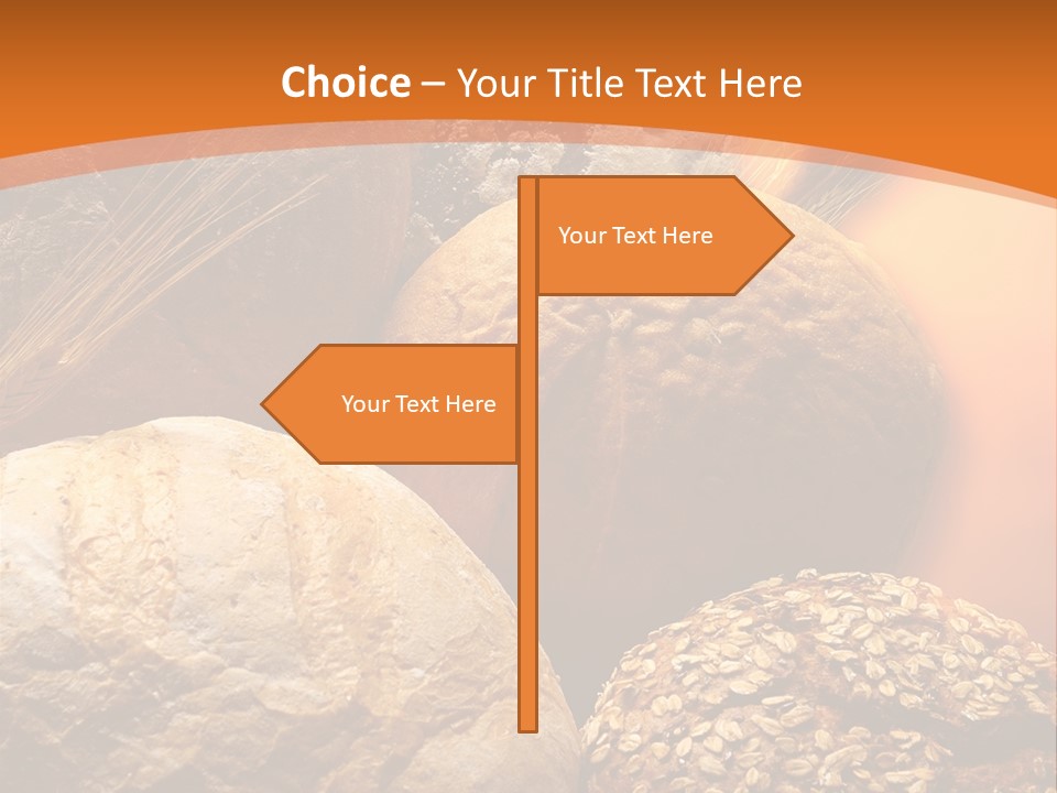 Fresh Baker Food PowerPoint Template