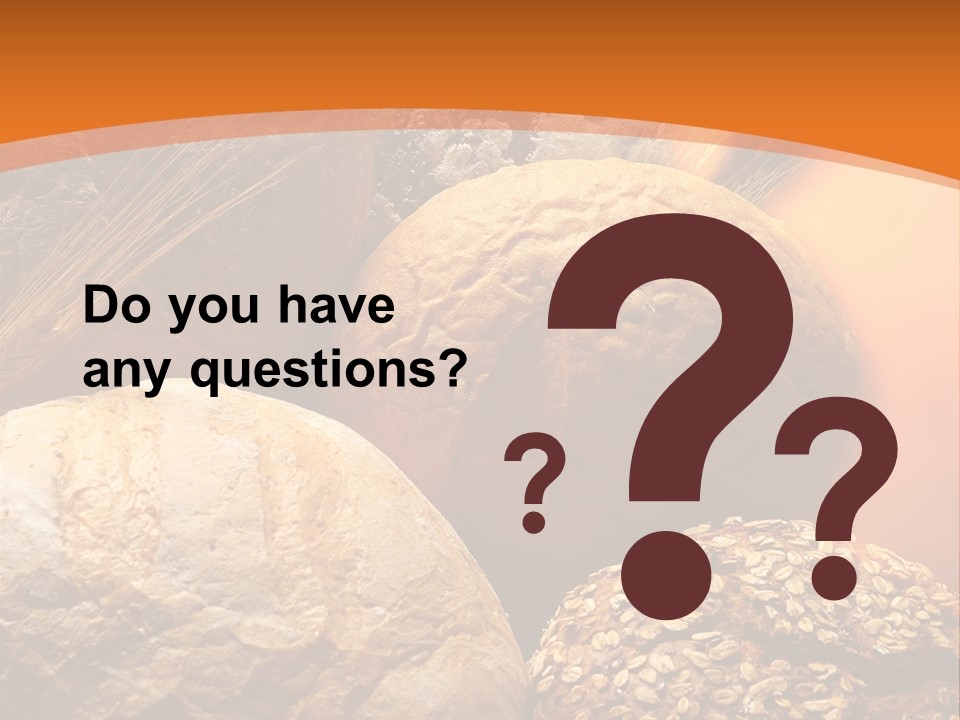 Fresh Baker Food PowerPoint Template