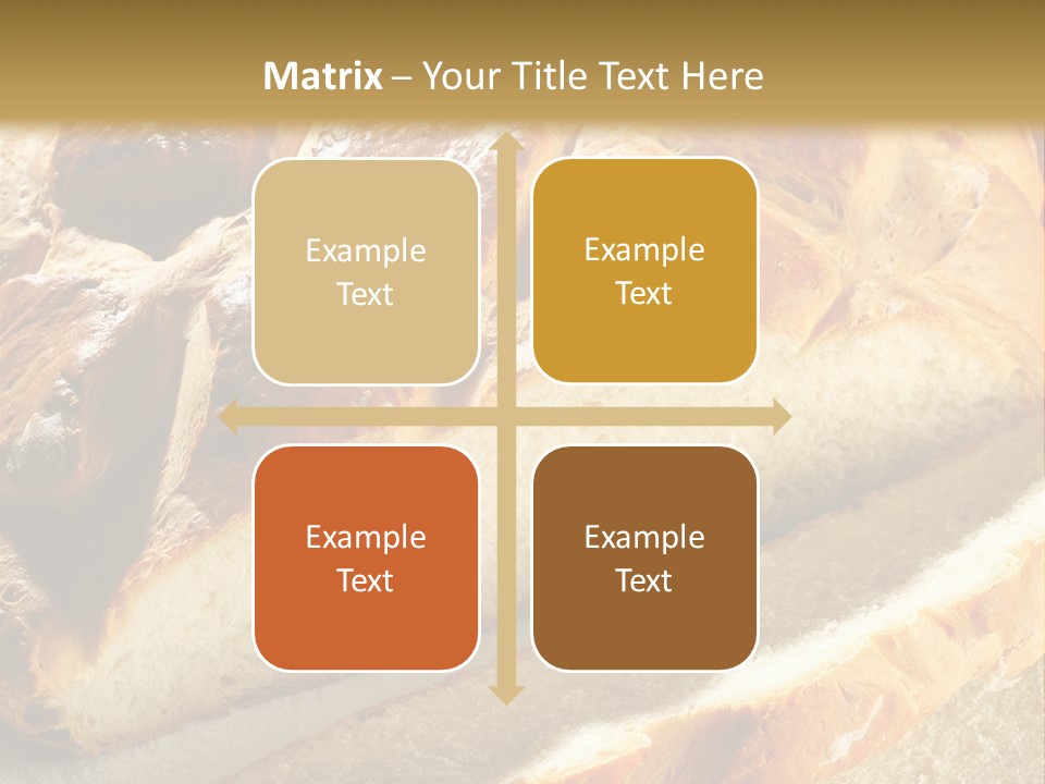 Bread Yellow Cereal PowerPoint Template