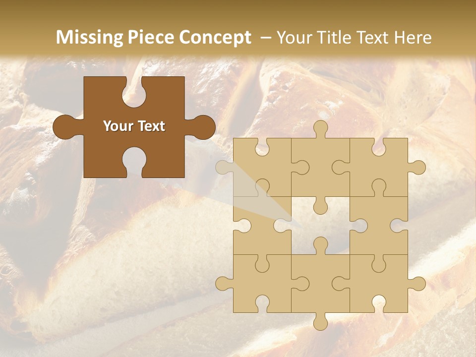 Bread Yellow Cereal PowerPoint Template