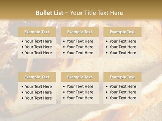 Bread Yellow Cereal PowerPoint Template