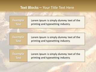 Bread Yellow Cereal PowerPoint Template