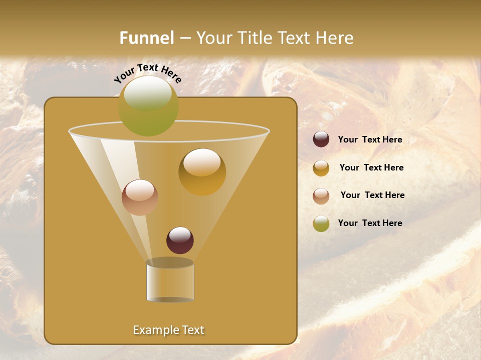 Bread Yellow Cereal PowerPoint Template