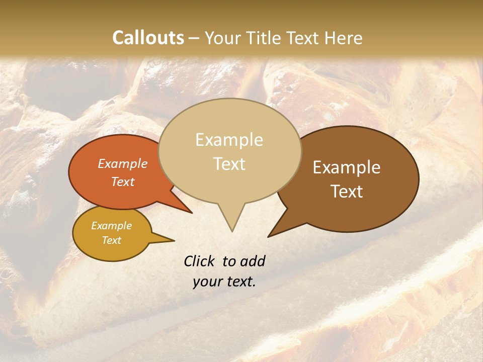 Bread Yellow Cereal PowerPoint Template