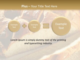 Bread Yellow Cereal PowerPoint Template