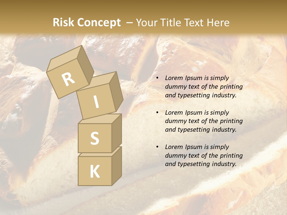 Bread Yellow Cereal PowerPoint Template