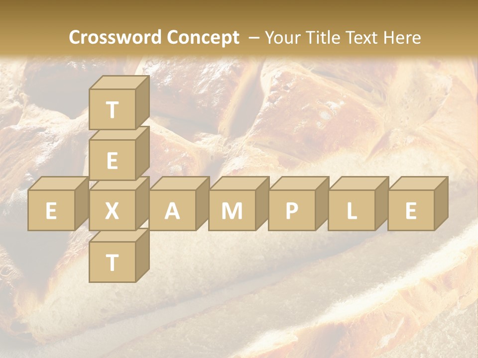 Bread Yellow Cereal PowerPoint Template