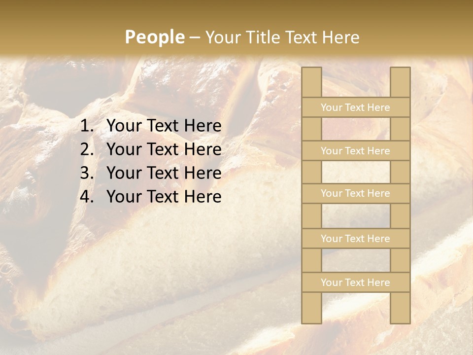 Bread Yellow Cereal PowerPoint Template
