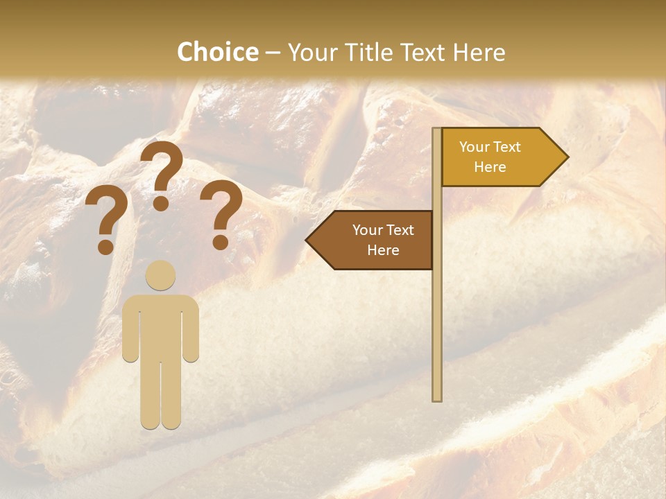 Bread Yellow Cereal PowerPoint Template