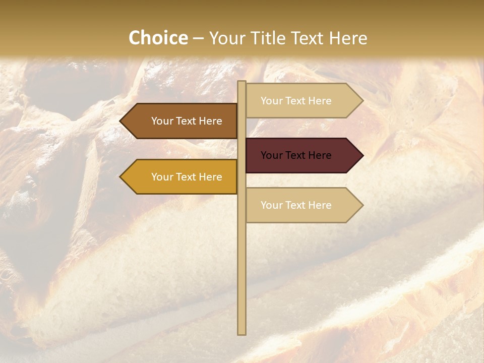 Bread Yellow Cereal PowerPoint Template