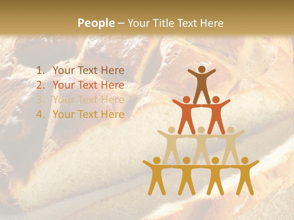 Bread Yellow Cereal PowerPoint Template