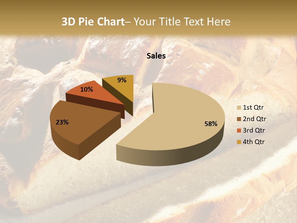 Bread Yellow Cereal PowerPoint Template