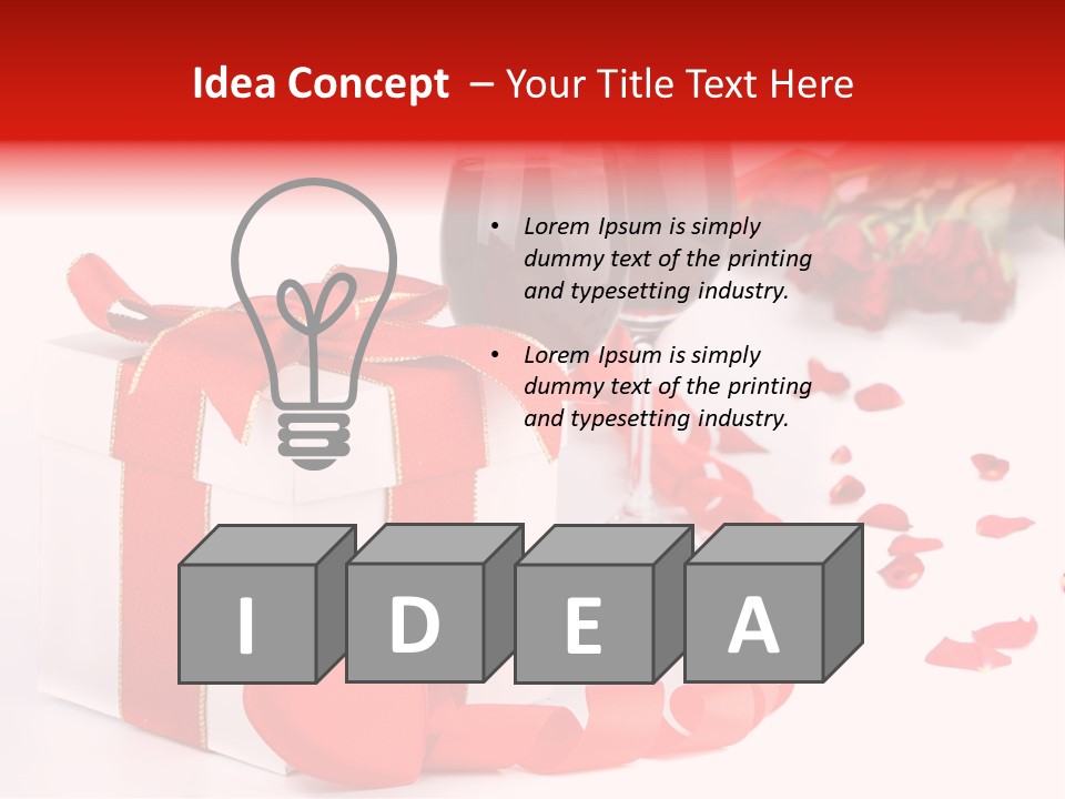 Romantic Wine Party PowerPoint Template