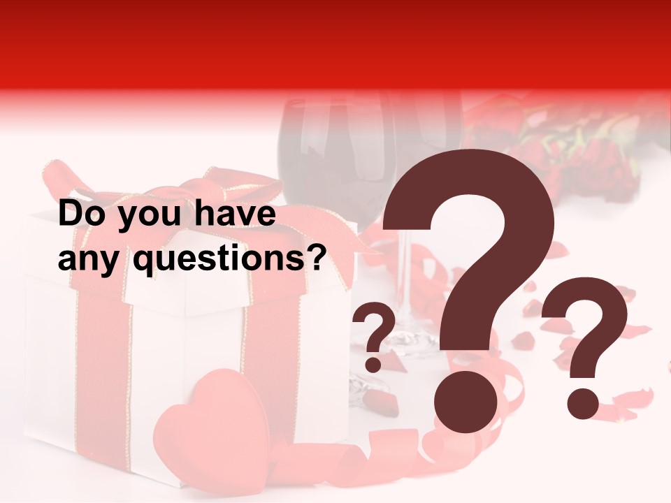 Romantic Wine Party PowerPoint Template