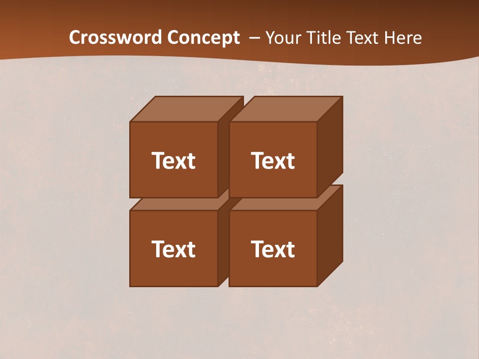 Grain Design Rust PowerPoint Template