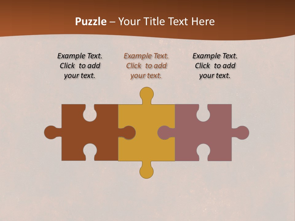 Grain Design Rust PowerPoint Template