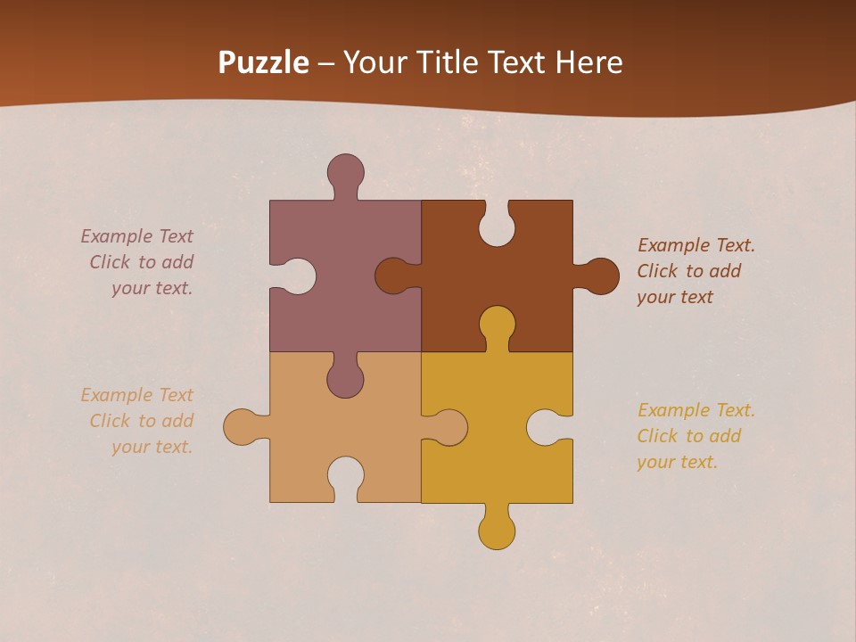 Grain Design Rust PowerPoint Template