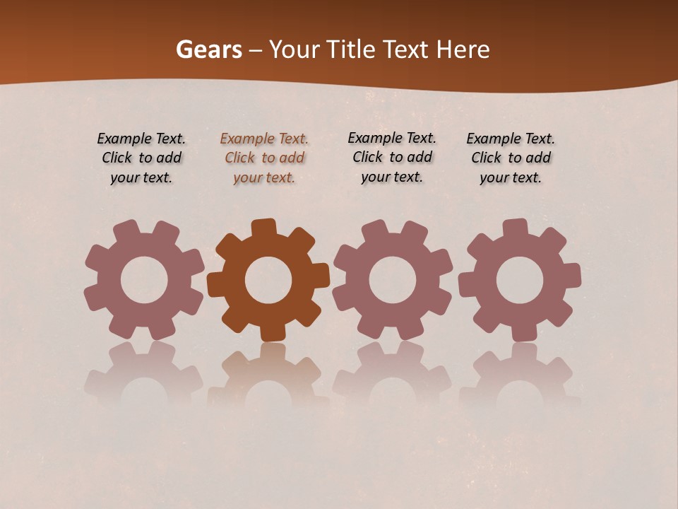 Grain Design Rust PowerPoint Template