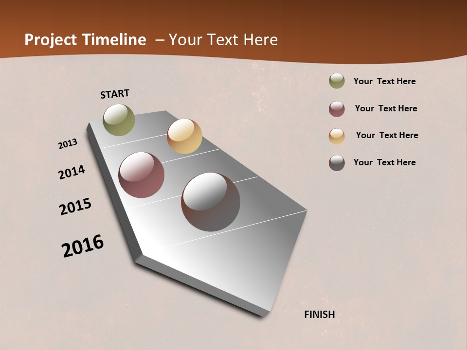 Grain Design Rust PowerPoint Template