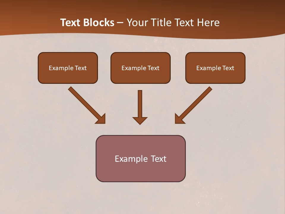 Grain Design Rust PowerPoint Template
