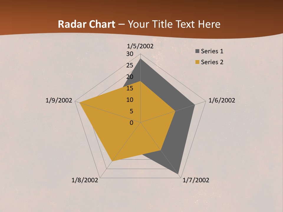 Grain Design Rust PowerPoint Template