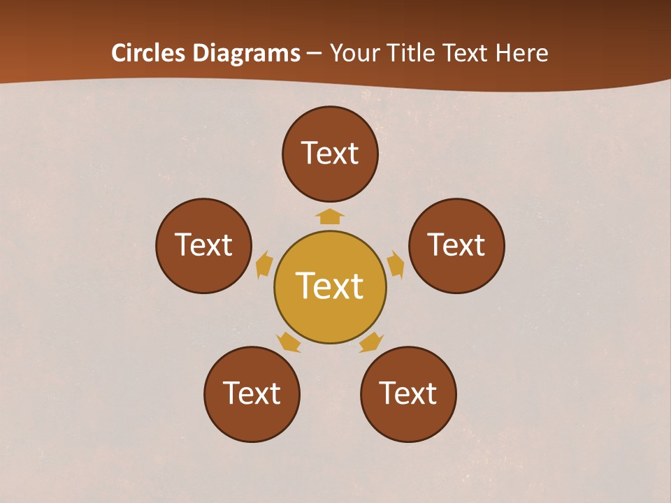 Grain Design Rust PowerPoint Template