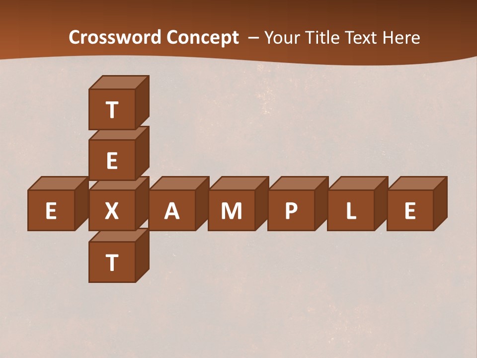 Grain Design Rust PowerPoint Template
