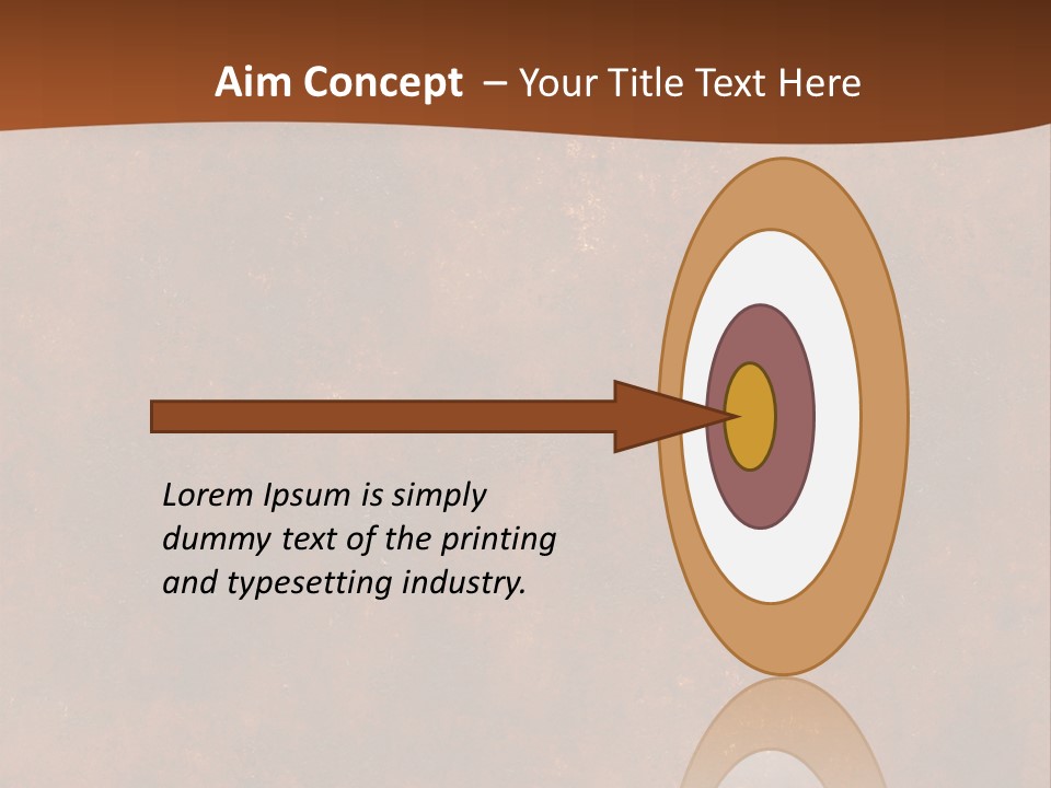 Grain Design Rust PowerPoint Template