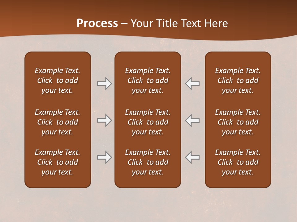 Grain Design Rust PowerPoint Template