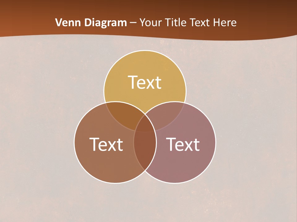 Grain Design Rust PowerPoint Template