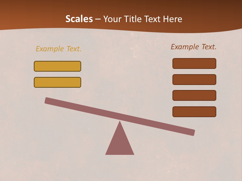 Grain Design Rust PowerPoint Template