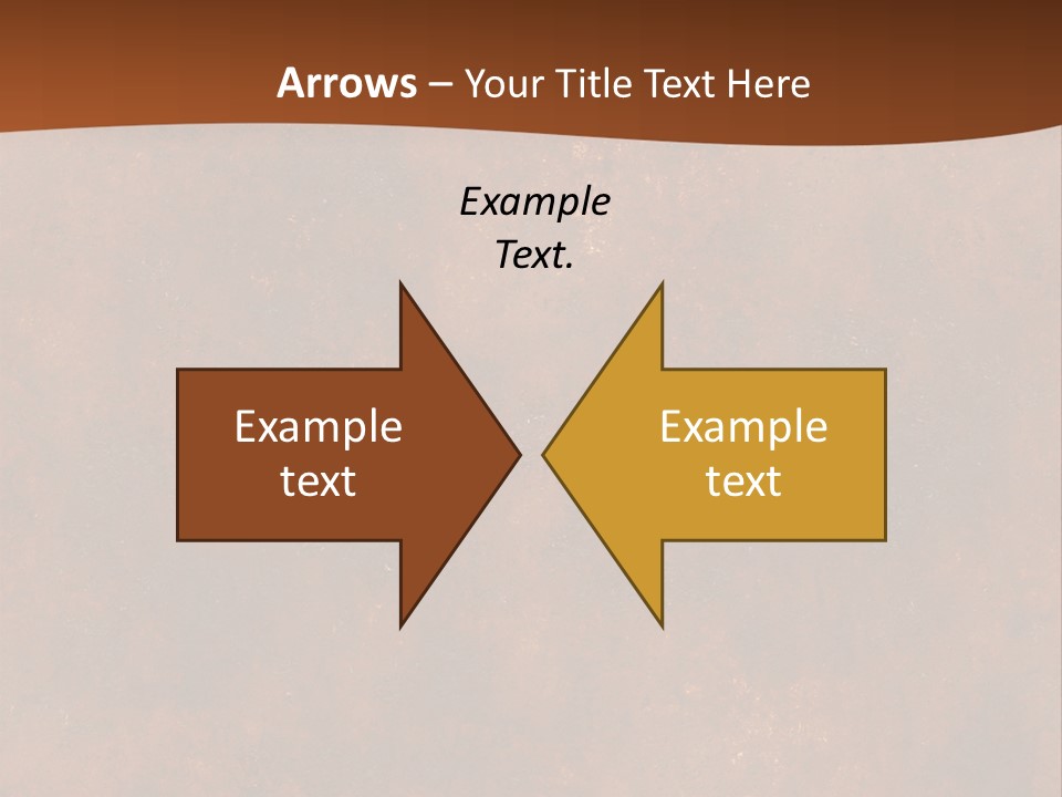 Grain Design Rust PowerPoint Template