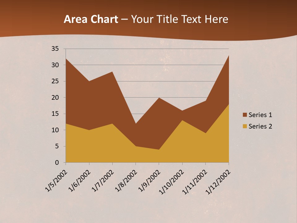 Grain Design Rust PowerPoint Template